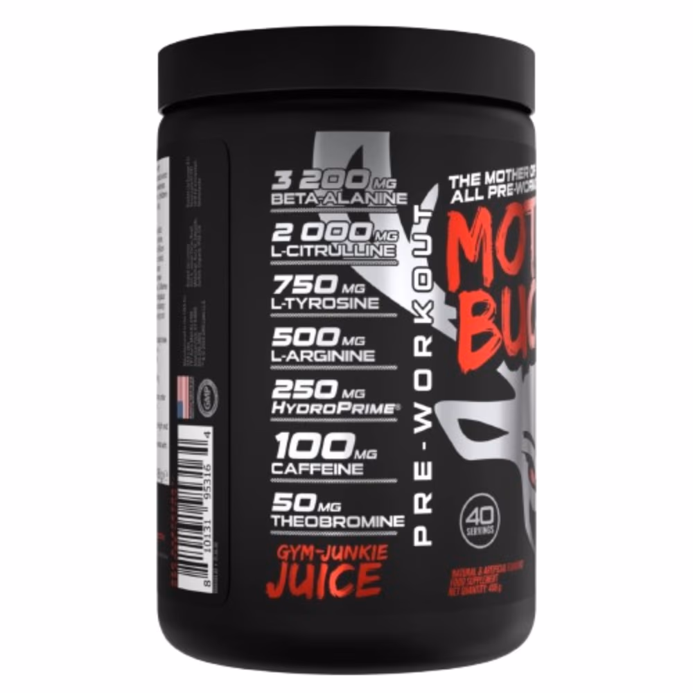 Bucked Up Mother Bucker Pre - Workout Gym Junkie Juice 40s 2