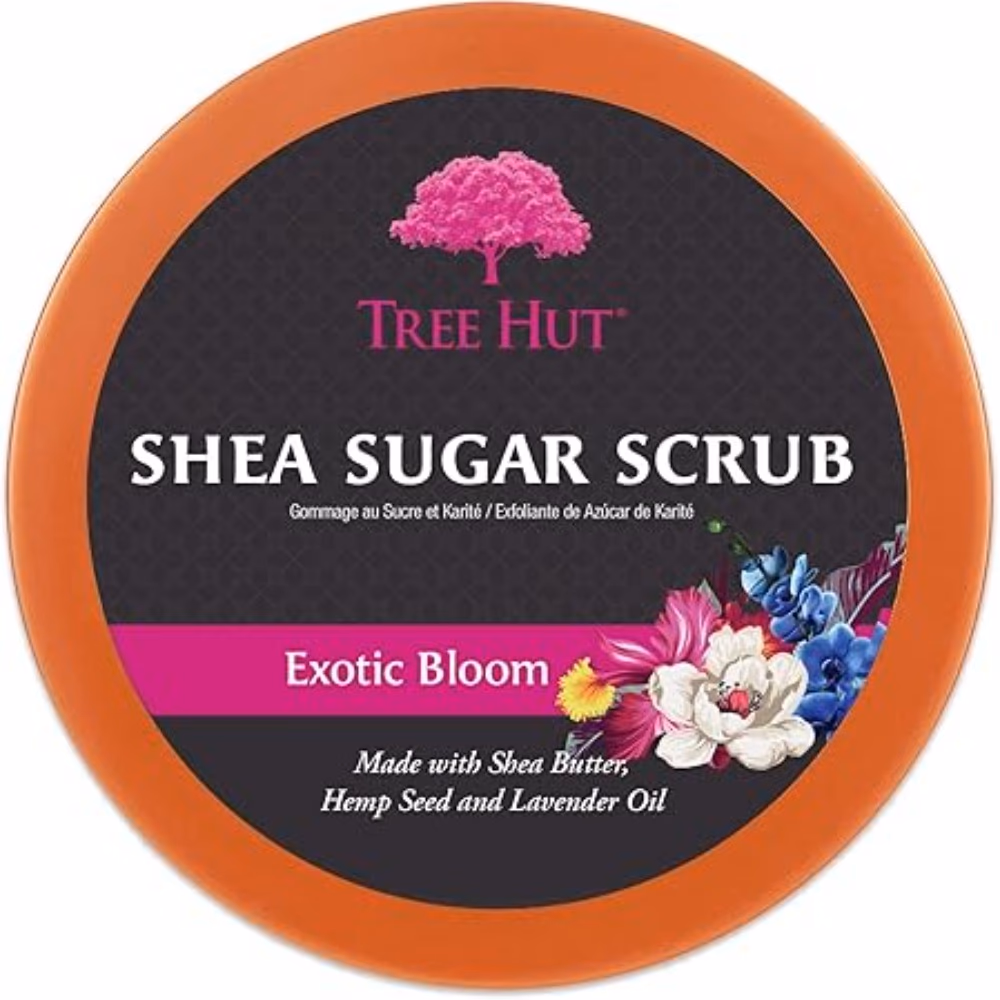 Tree Hut Shea Sugar Scrub Exotic Bloom 510g  2