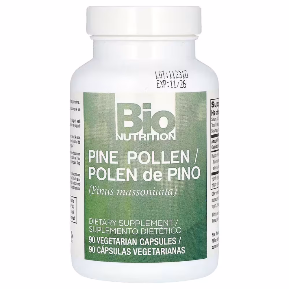 Bio Nutrition Pine Pollen 90 Capsules 3