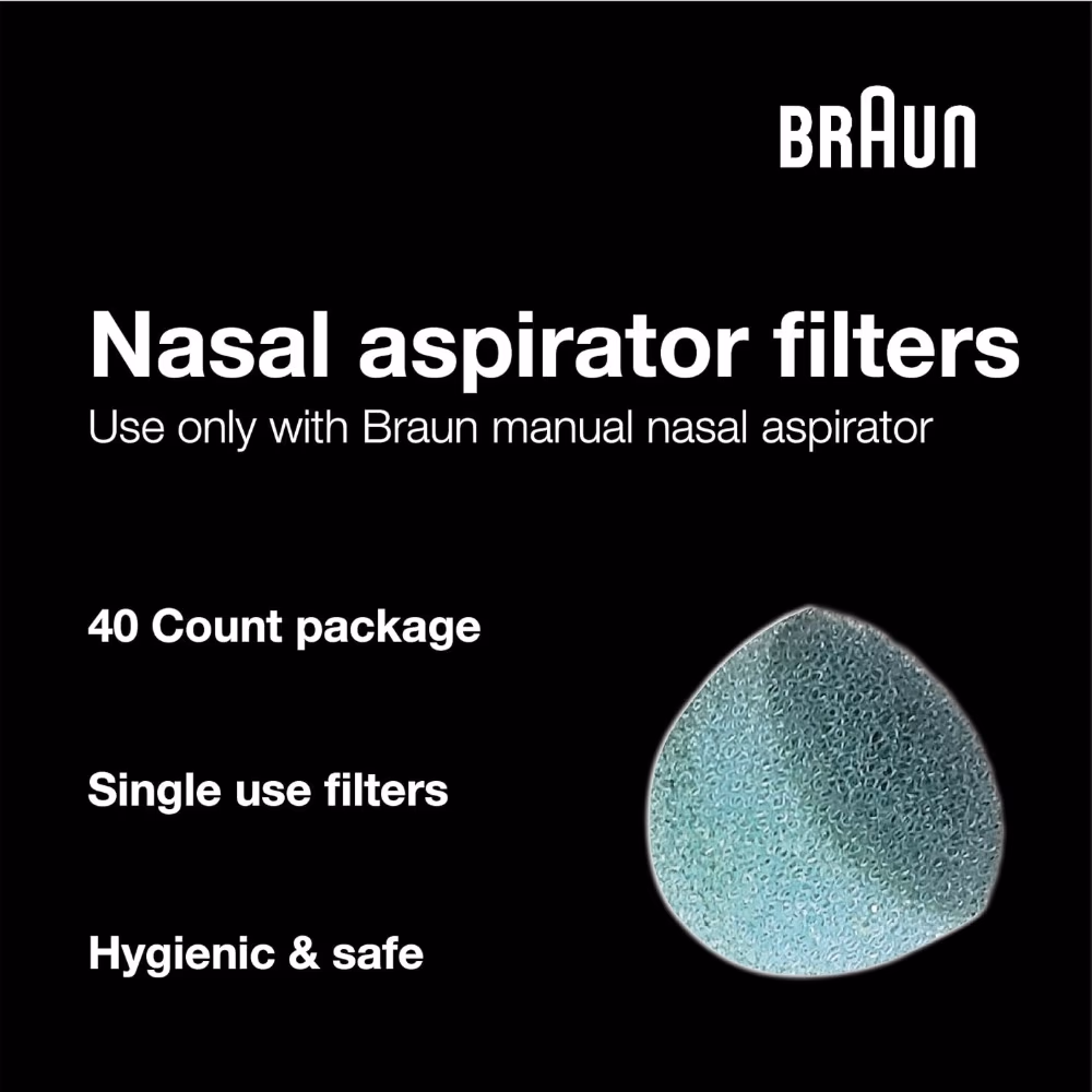 Braun Manual Nasal Aspirator Filters 20S 2