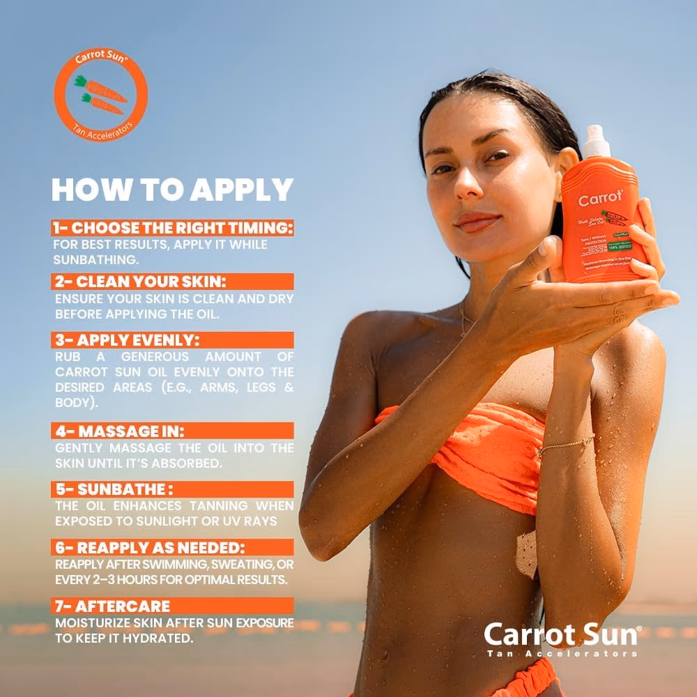 CarrotSun Carrot Sun Spray Oil 200ml 3