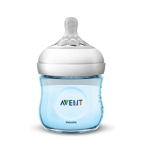 Philips Avent Natural Feeding Bottle 0m+ 125ml SCF 032,17 - Blue Color 2