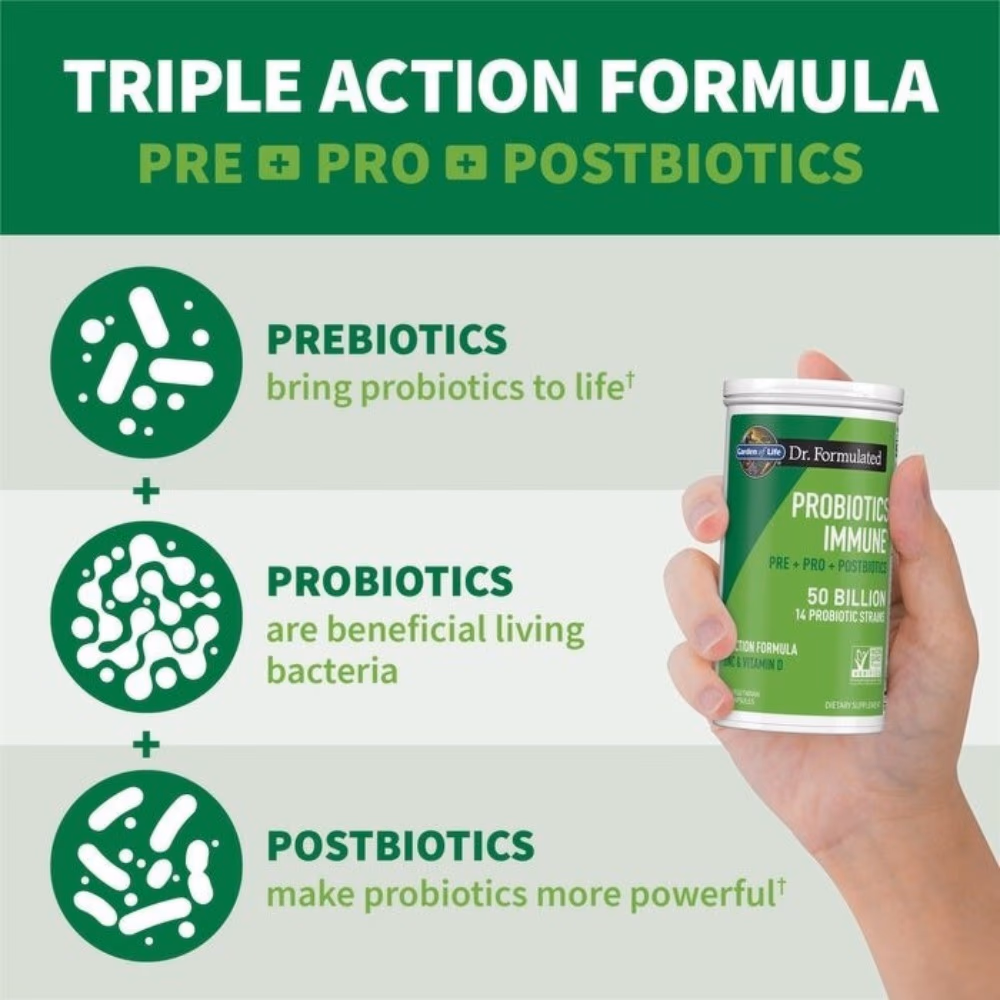 Garden Of Life Dr. Formulated Probiotics Immune 50 Billion - 30 capsules 5