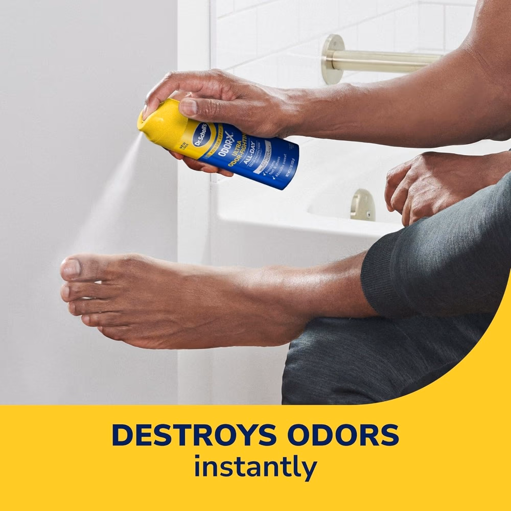Dr Scholls Odor Fighting Foot Spray Powder 4.7oz 3