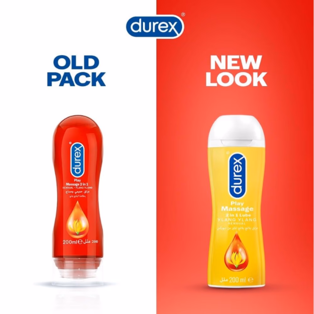 Durex Play 2 in 1 Massage Sensual Gel 200ml 2