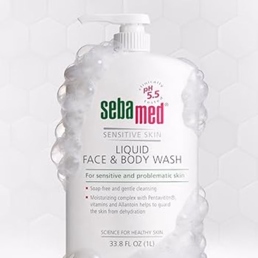 Sebamed Liquid Face and Body Wash 500ml 4
