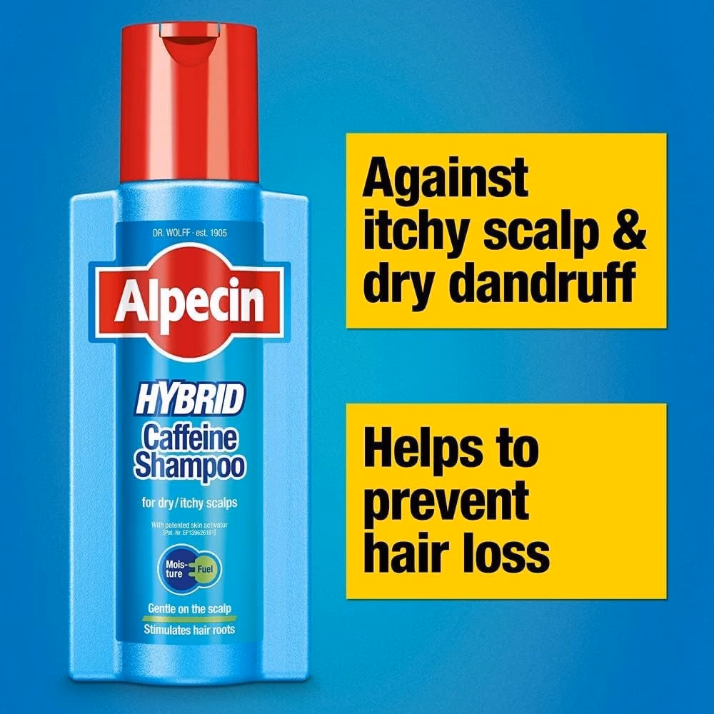 Alpecin Hybrid Sensitive Caffeine Shampoo 250ml 2