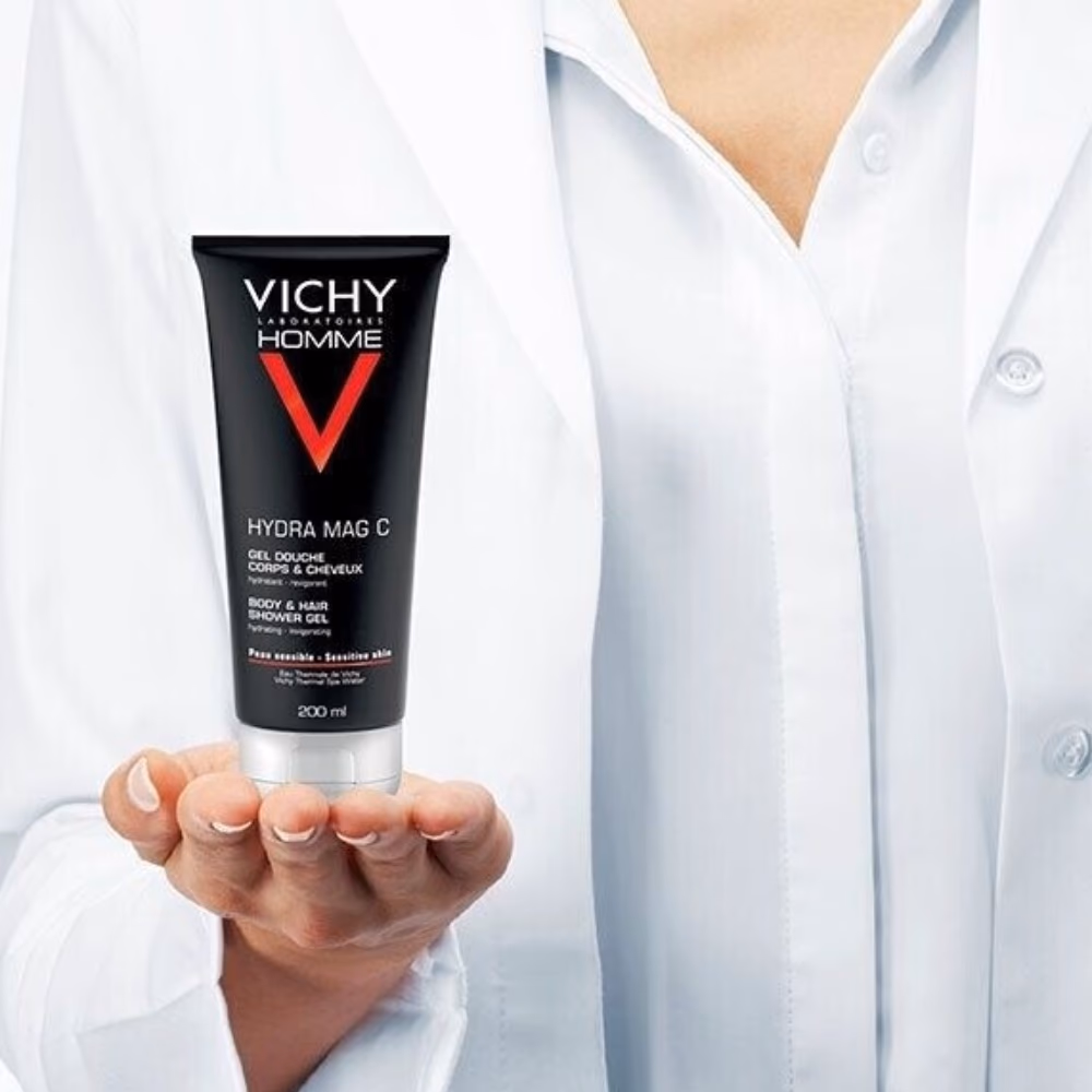 Vichy Hydra Mag C Gel Douche Face And Body 200ML 3