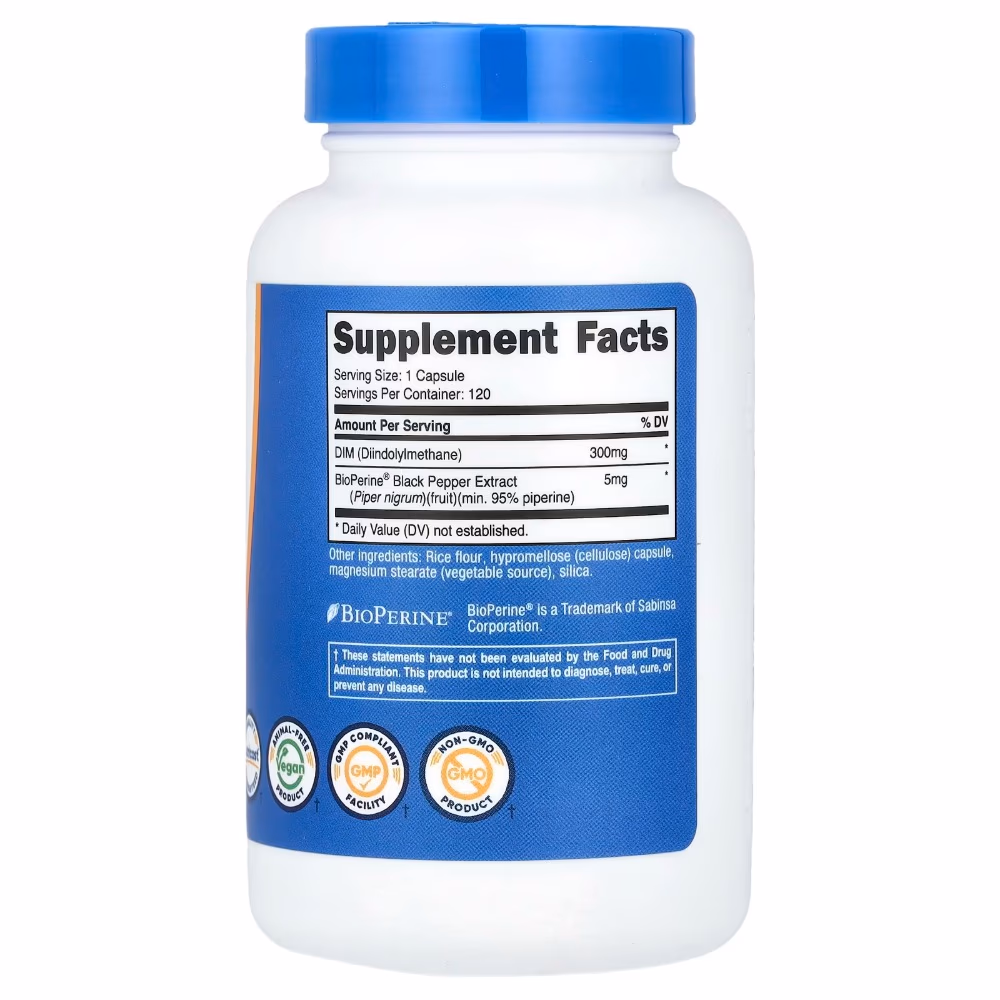 Nutricost DIM 120 Capsules 2