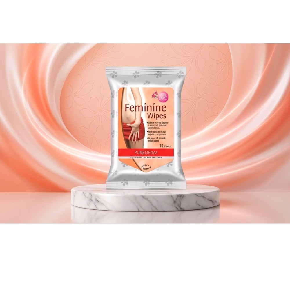 Purederm Feminine Hygiene Wipes 15s 2