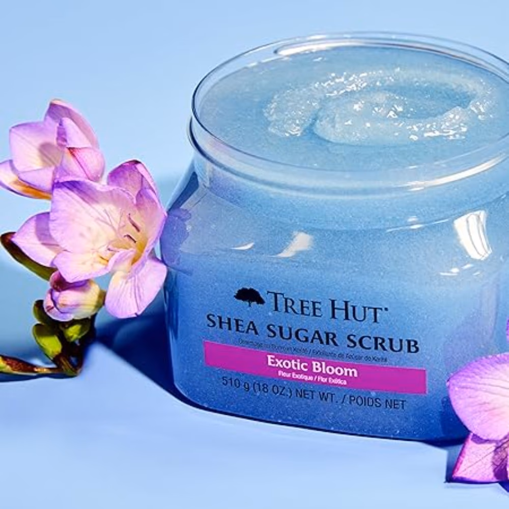 Tree Hut Shea Sugar Scrub Exotic Bloom 510g  4