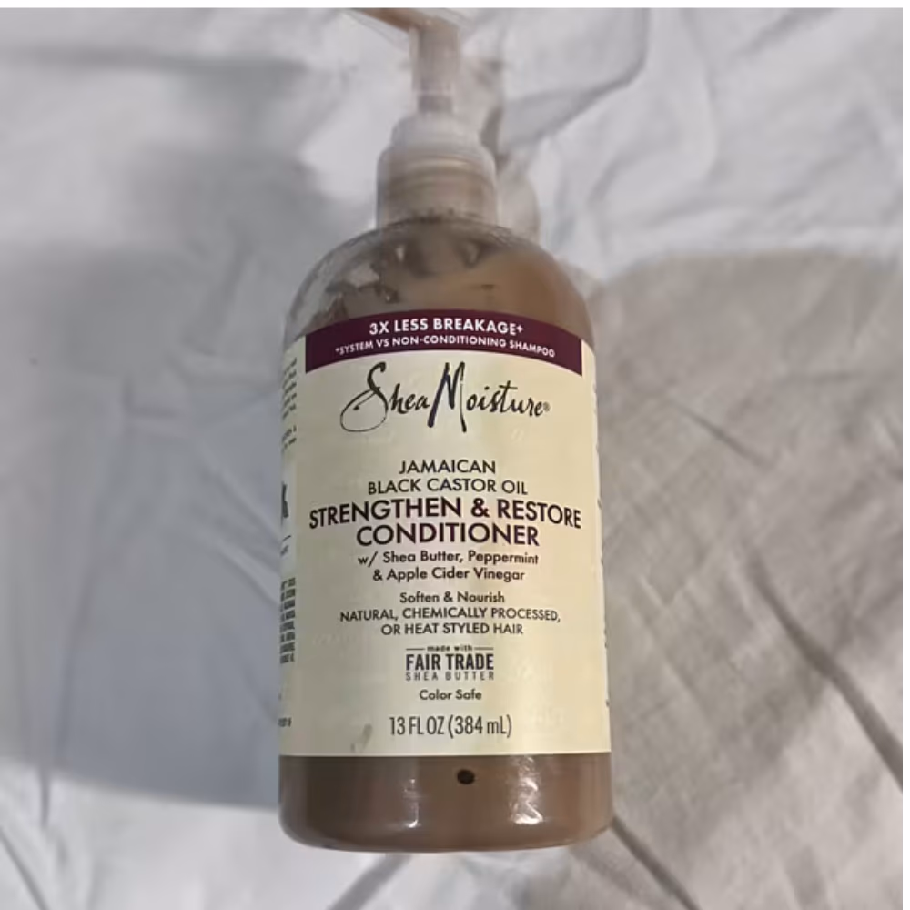 SheaMoisture Jamaican Black Castor Oil Strengthen & Restore Conditioner (384ml) 2