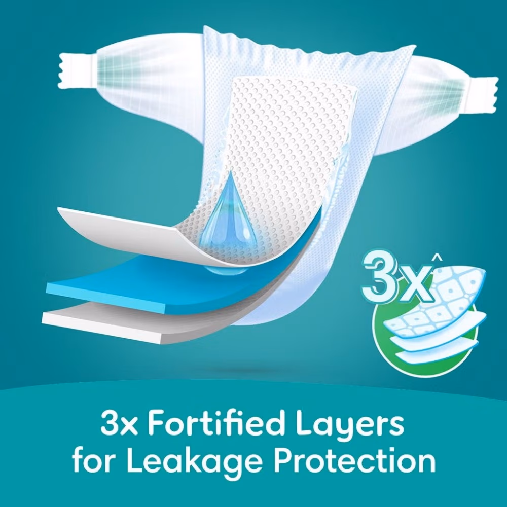 Pampers 3 Rash Protection Aloe 46s 4