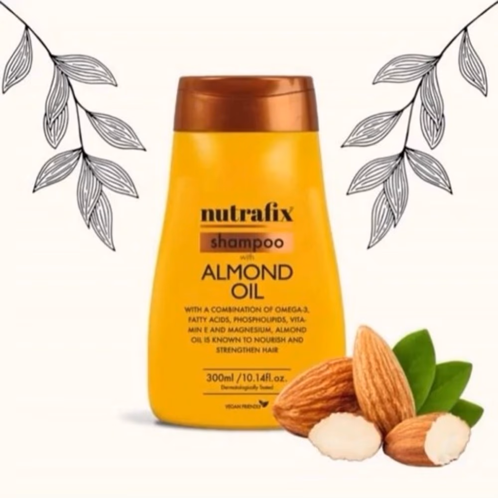 Nutrafix Almond Oil Shampoo 300ml 3