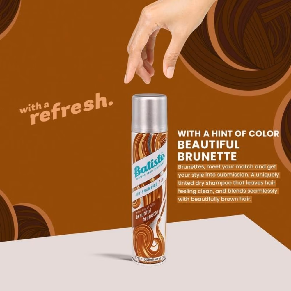 Batiste Beautiful Brunette Dry Shampoo 400ml 4