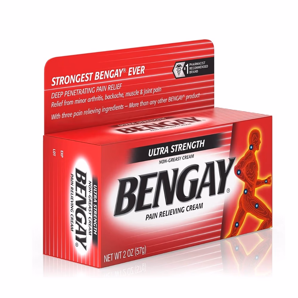 Bengay Ultra Strenght Topical Pain Relief Cream 57gm 2