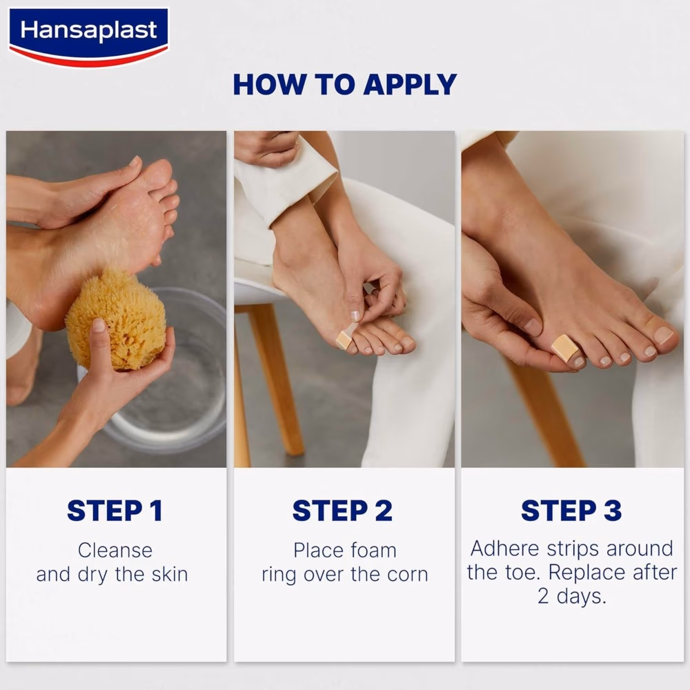 Hansaplast Foot Expert Corn Plaster Strips 8's 5