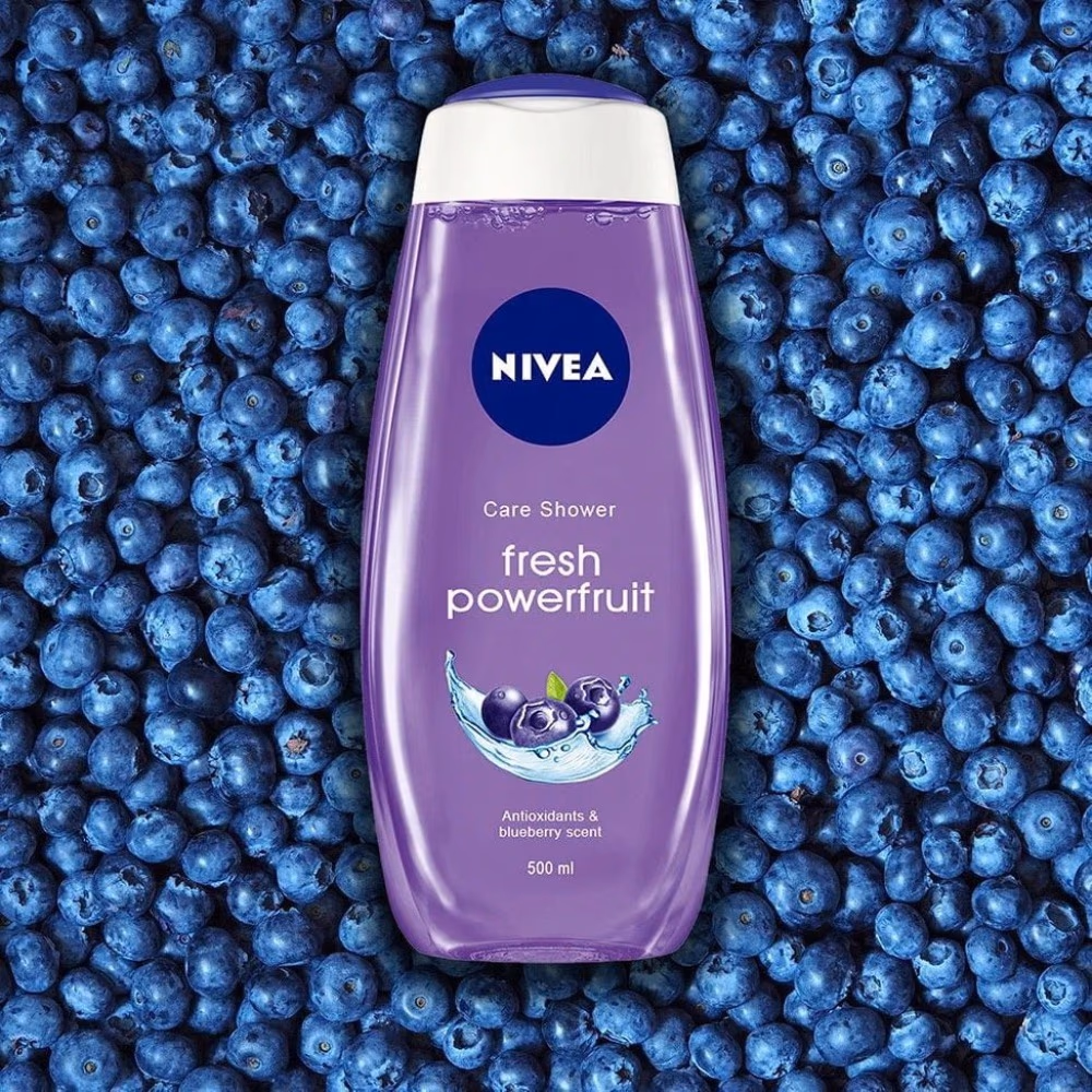 NIVEA Fresh Power Fruit Shower Gel 500ml  2