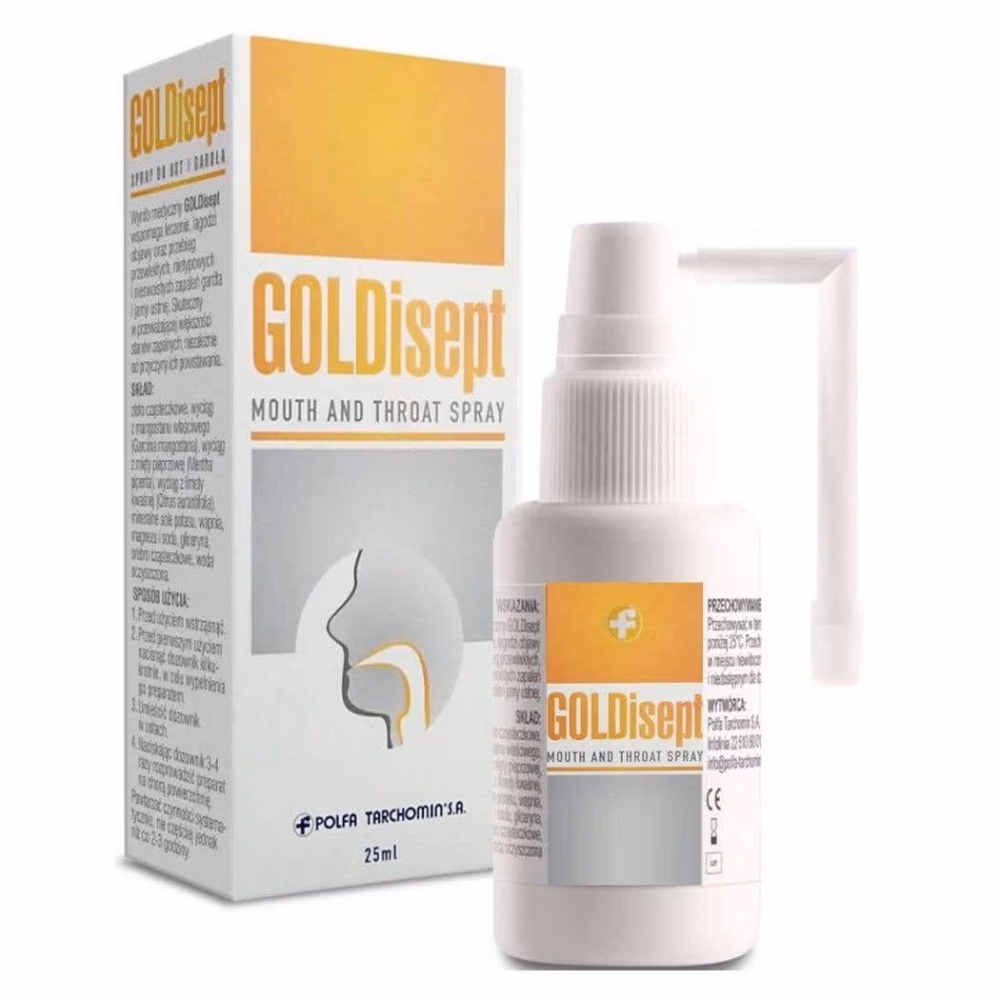 Goldisept Throat Spray 25ml 2