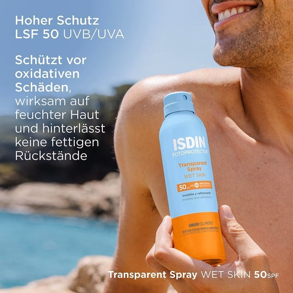  ISDIN FOTOPROTECT TRANSPARENT SPRAY SPF 50 250ML OFFER 1+1 3