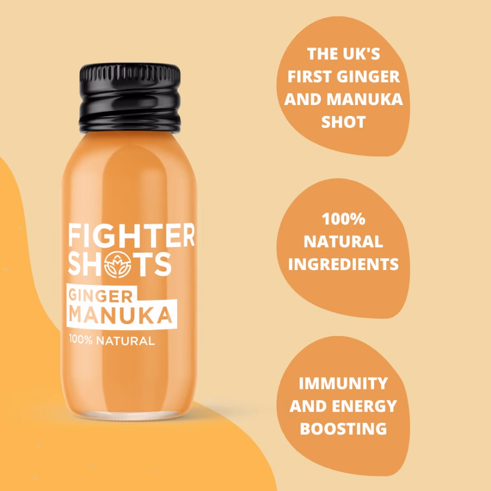 Fighter Shots Ginger Manuka Shot 60Ml 3