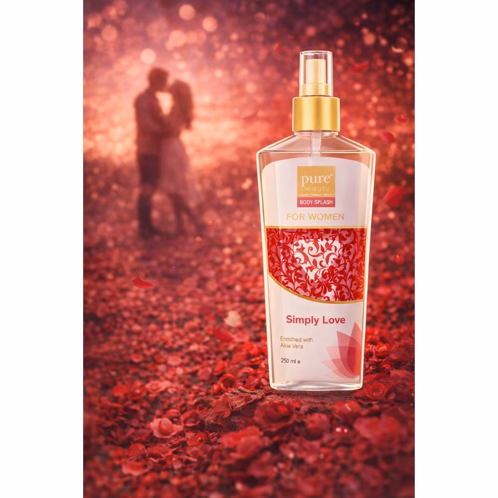 Pure Beauty Body Splash Simply Love For Women 250ml 4