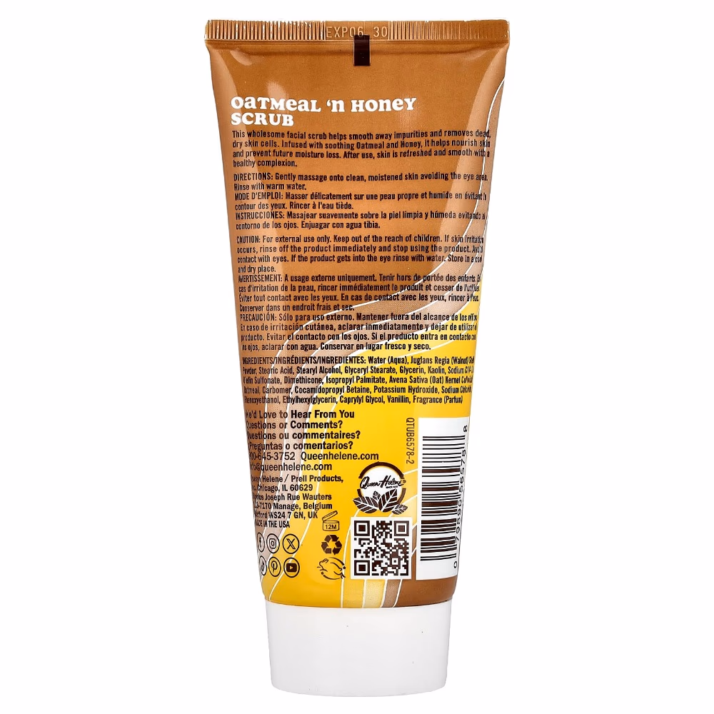 Queen Helene Oatmeal & Honey Scrub (170g) 2
