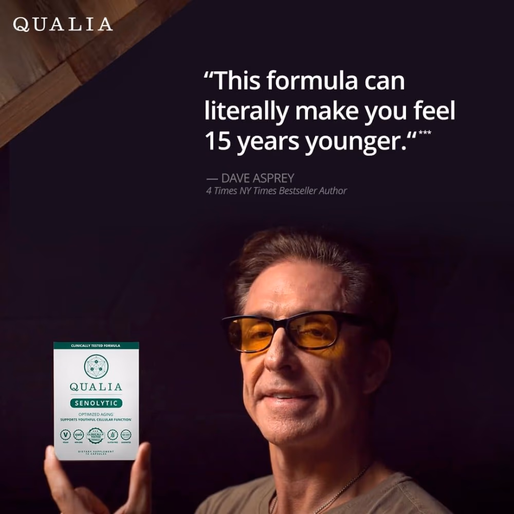 Qualia Senolytic -12 Capsules  4