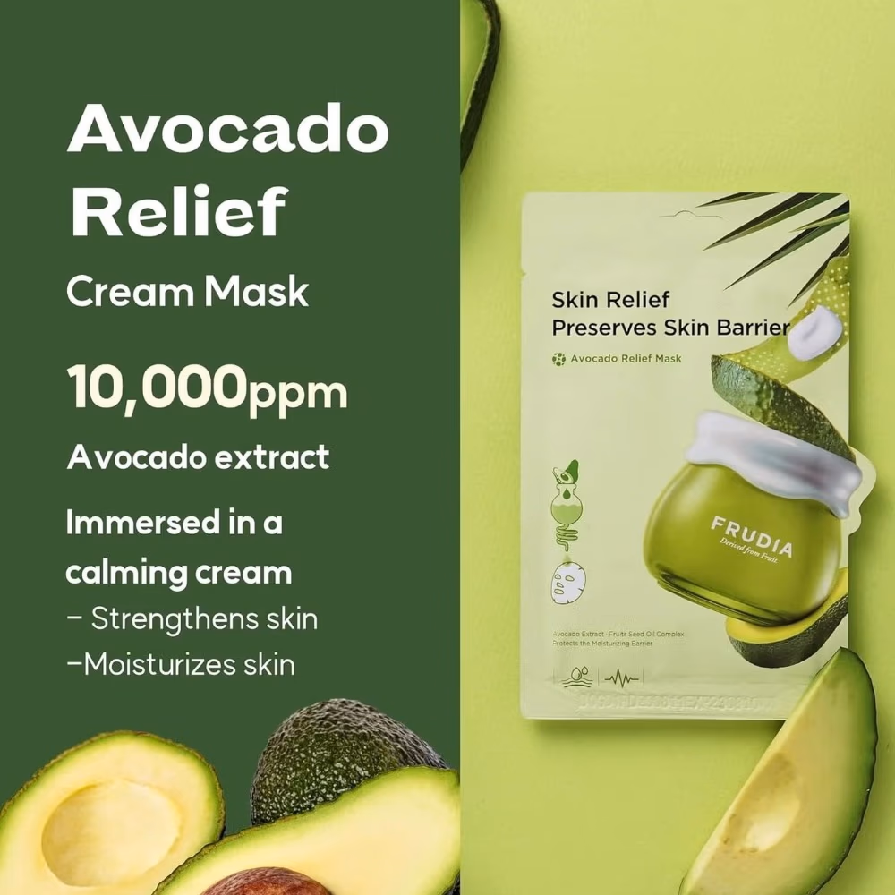 Frudia Avocado Relief Mask 4