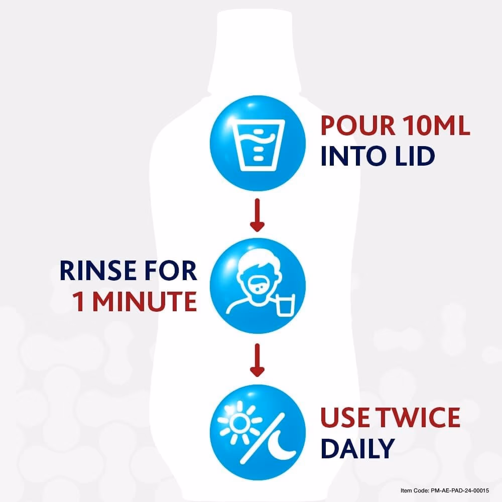 Parodontax Daily Gum Care Mouthwash Extra Fresh 500ml 5