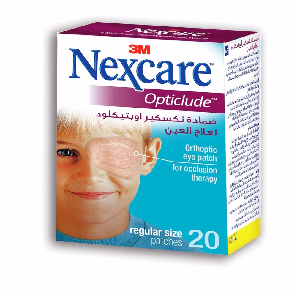 Nexcare Opticlude Orthoptic Eye Patch Regular – 20 Pack 2