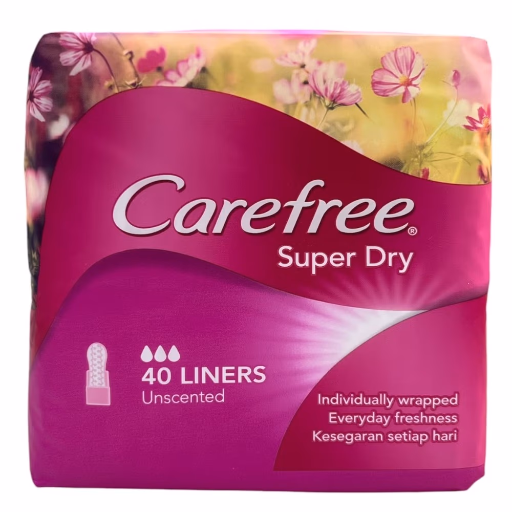 Carefree Super Dry Panty Liners 40s 3