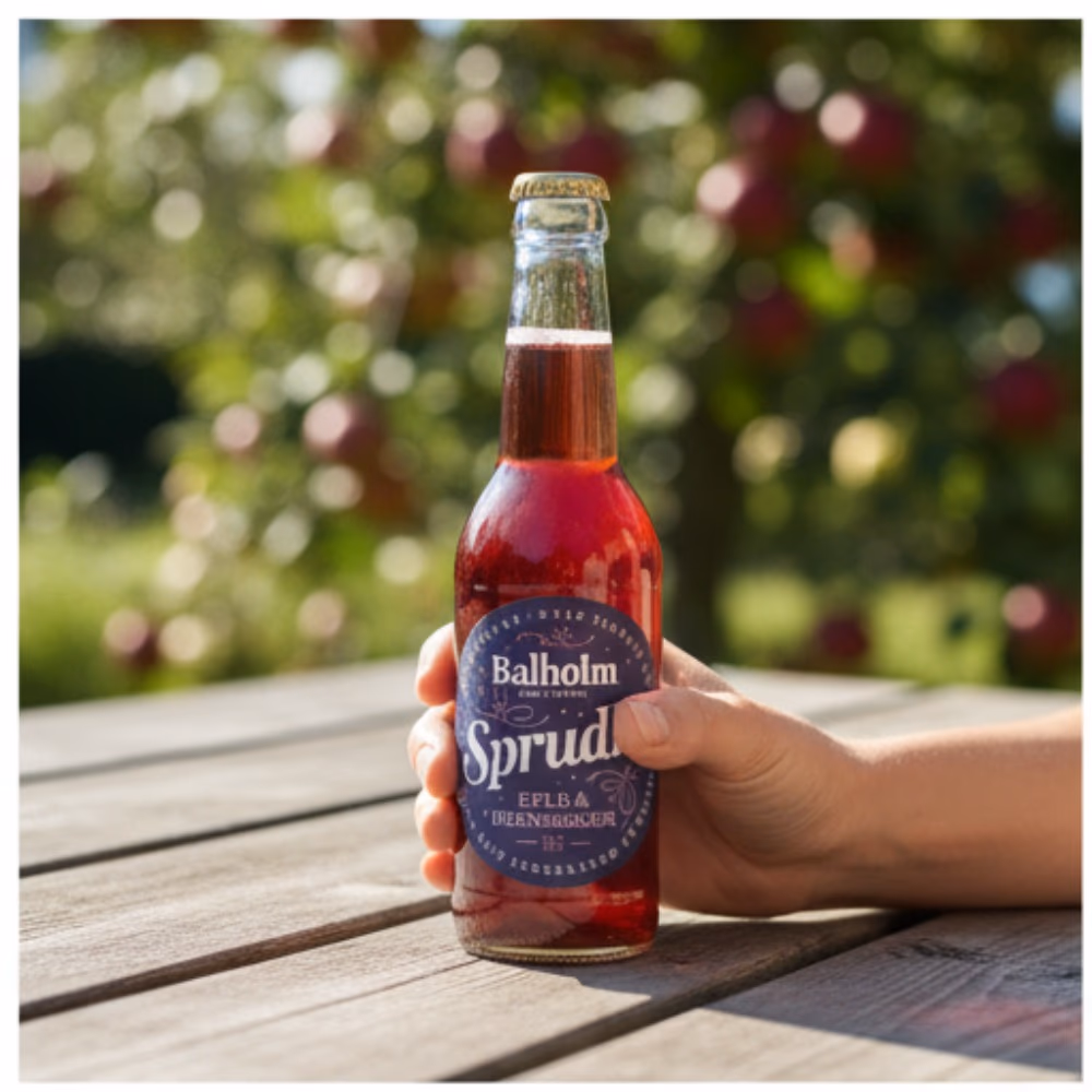 Balholm Sparkling Apple & Raspberry Juice 0.33L 2