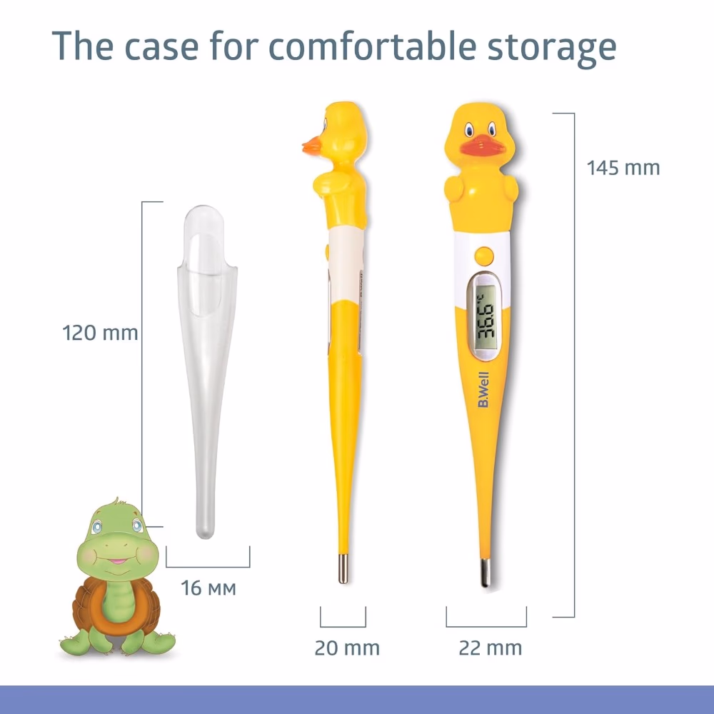 B.Well Digital Thermometer Yellow Duck PRO-06 4