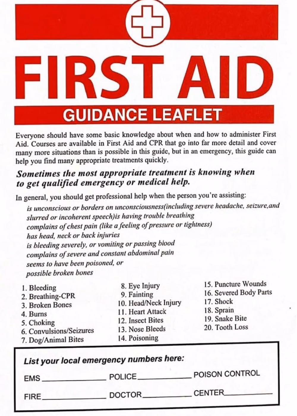 Fastcare First Aid Kit Orange GKB302 – For Up to 50 People 5