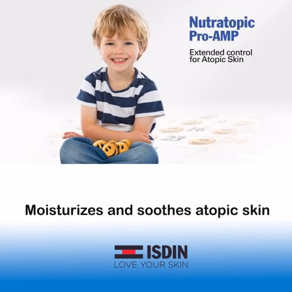 ISDIN Nutratopic Pro-AMP Emollient Cream 200ml 4
