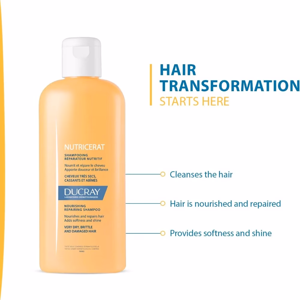 Ducray Nutricerat Shampoo 200ml 2