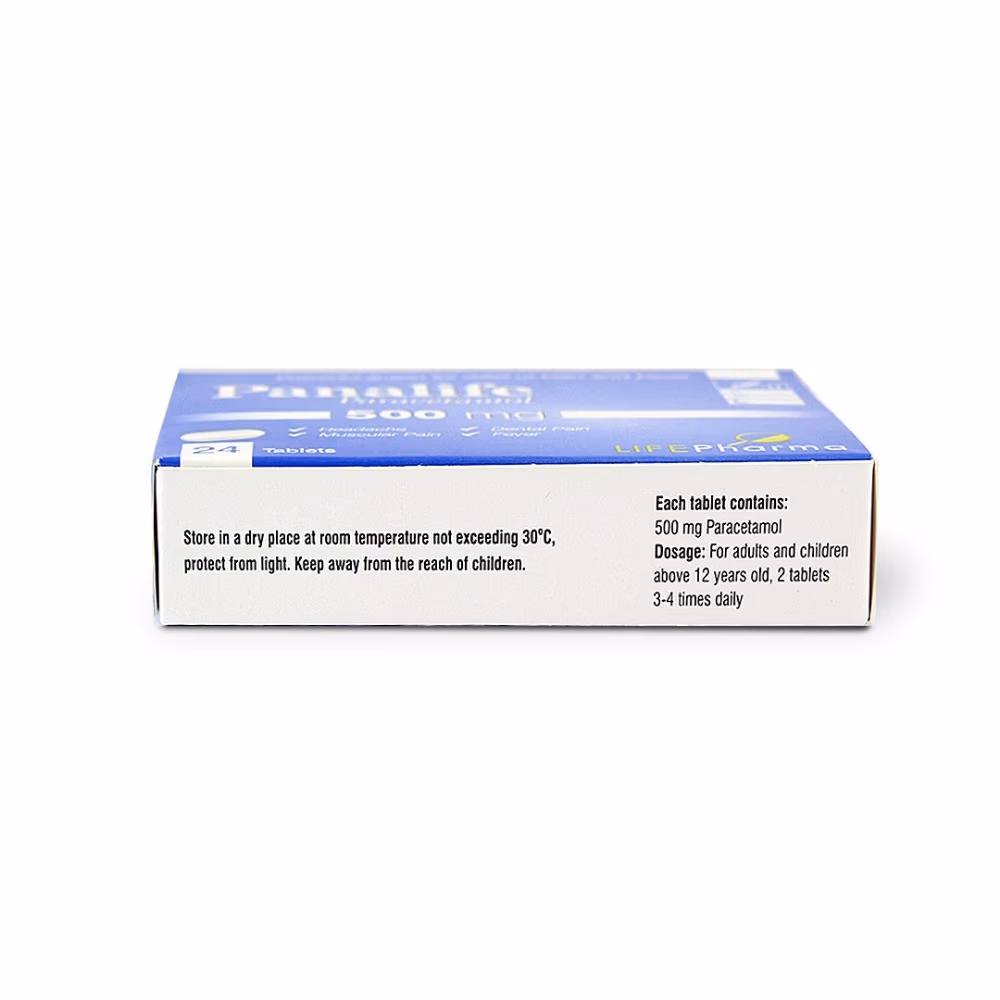 Panalife 500 mg Paracetamol Tablets 24's 3