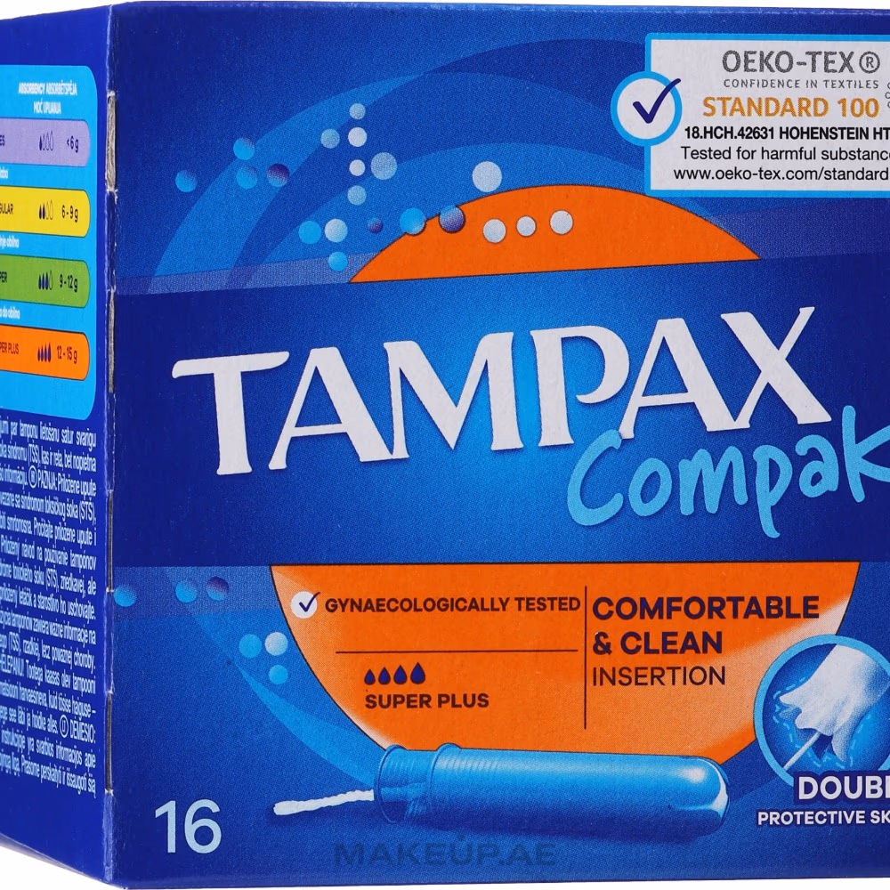 Tampax Compak Super Plus 16s 3