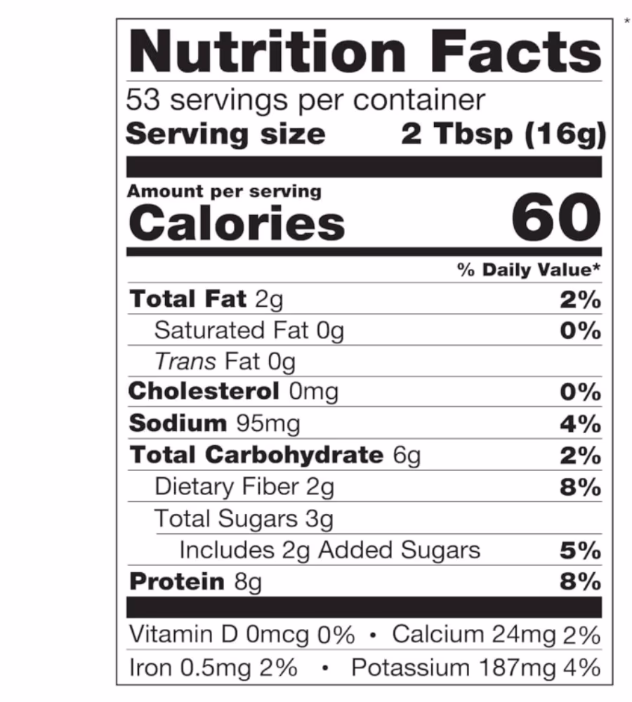 PBfit Organic Roasted Peanut Powder 850g 2