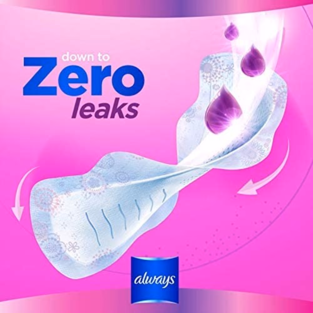 Always Diamond Flex Foam Sanitary 10 Pads 3