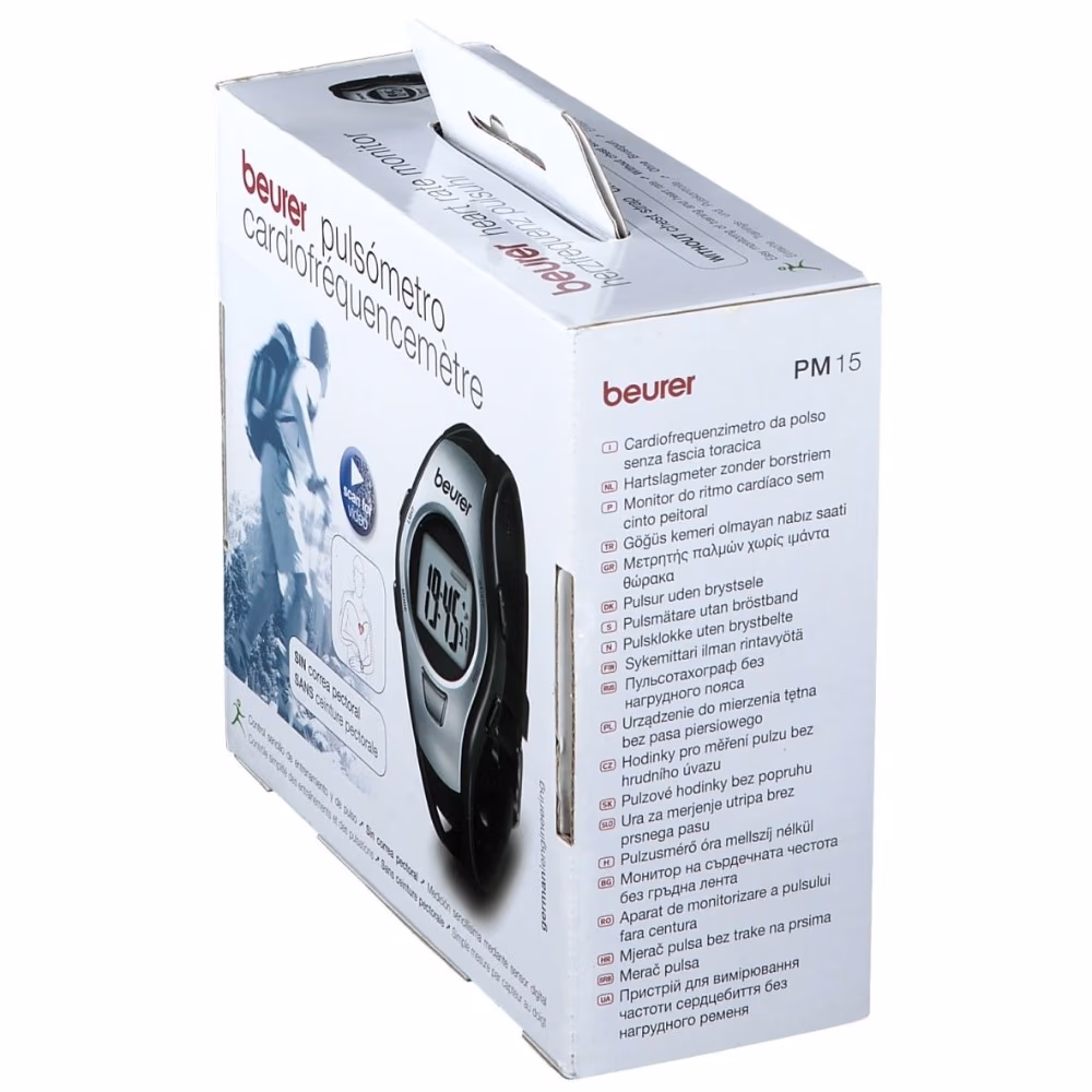 Beurer PM 15 Male Heart Rate Monitor watch 4