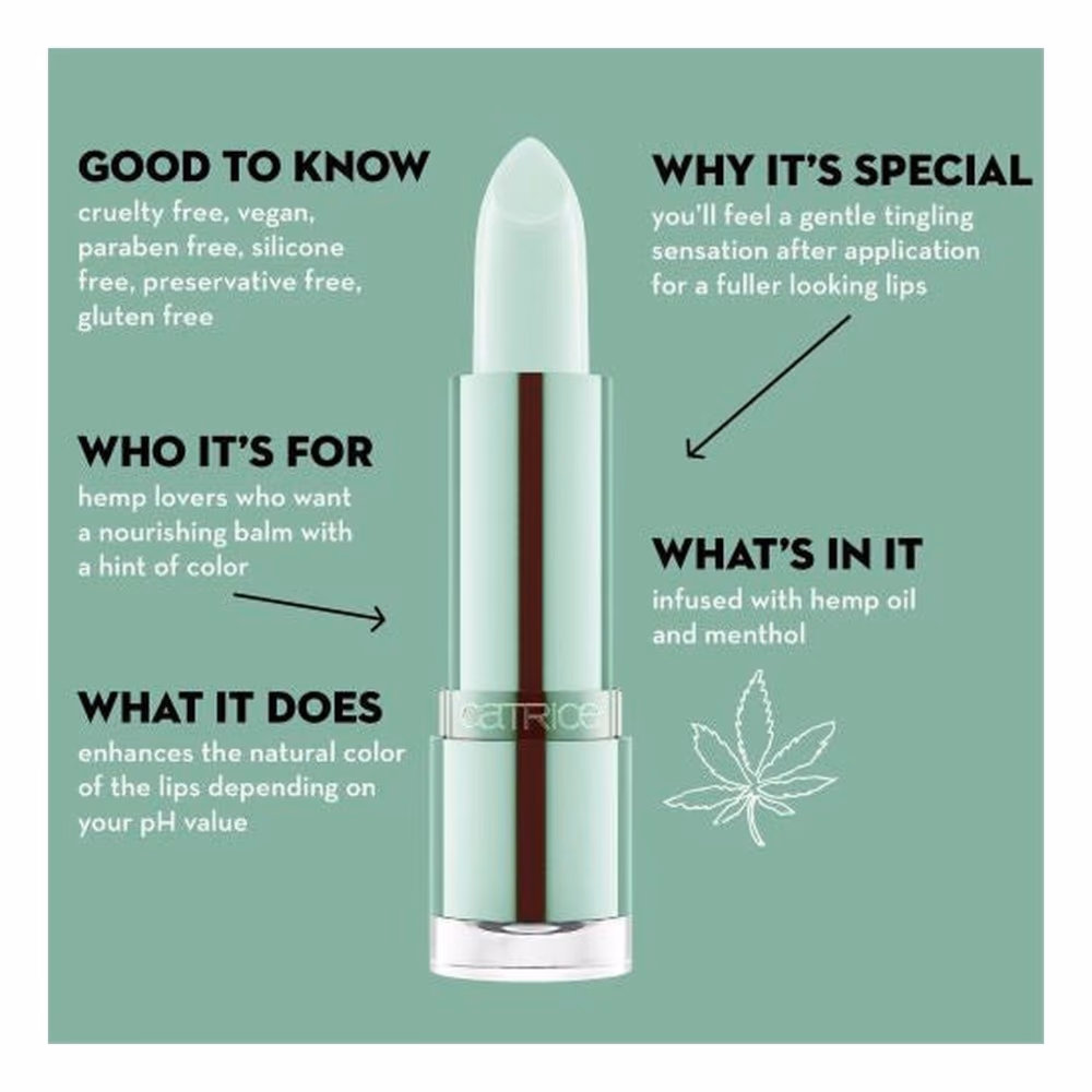 Catrice 010 Hemp Mint Glow Lip Balm High On Life 3