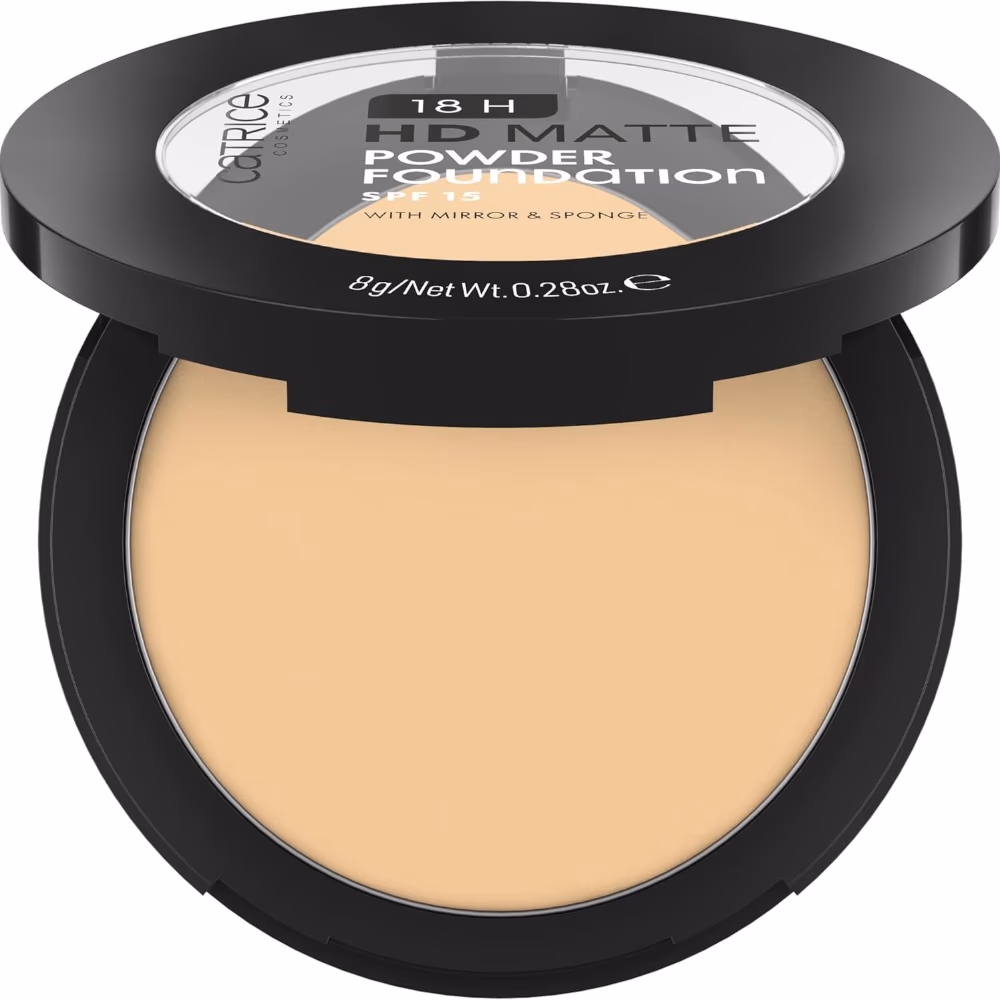 Catrice 015N 18H HD Matt Powder Foundation SPF15 8g  2