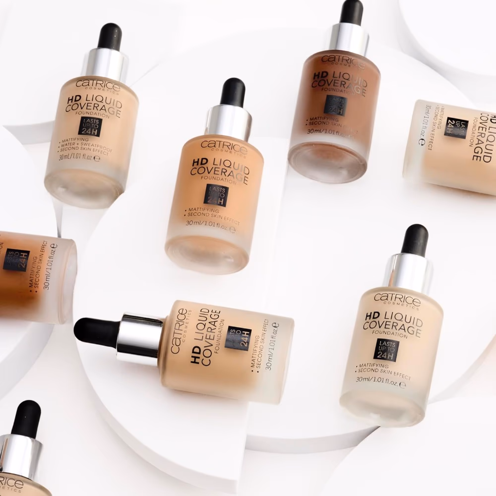 Catrice 036 HD Liquid Foundation Hazelnut Beige 30ml  5