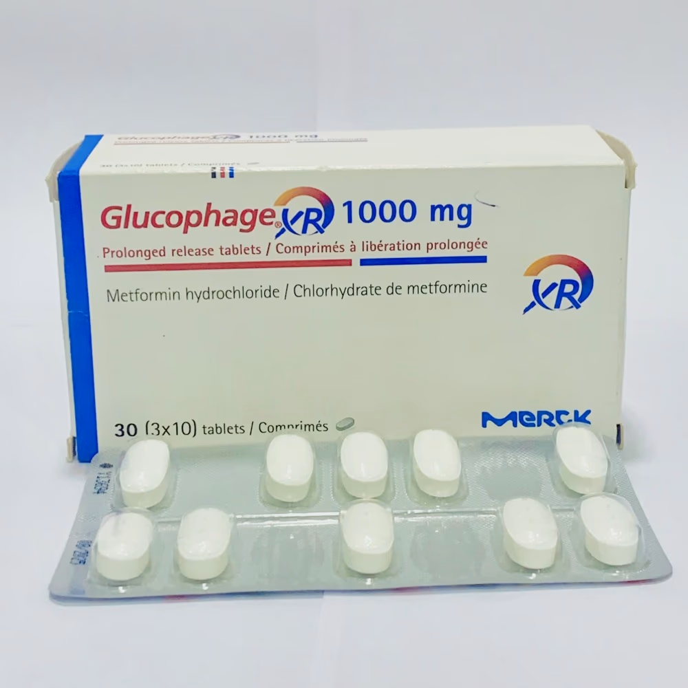 Glucophage XR 1000mg Extended-Release Tablet | Pack of 30 3