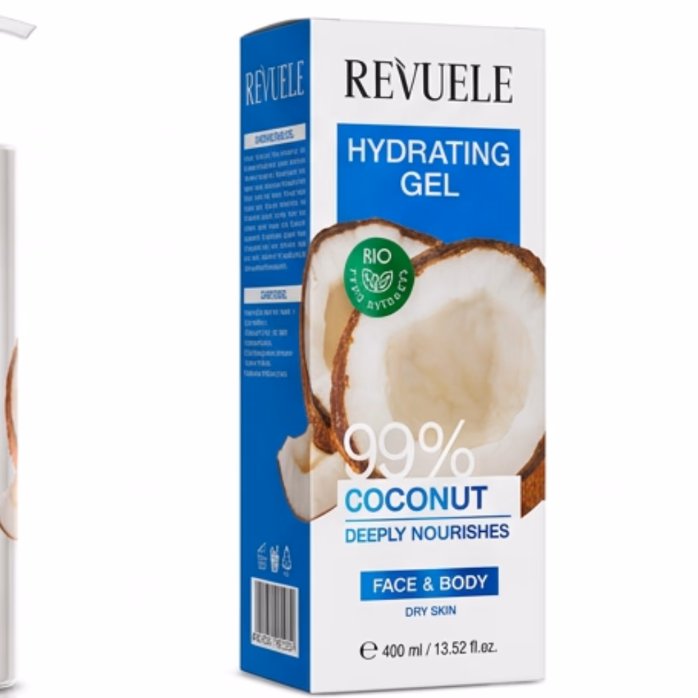 Revuele Hydrating Gel Coconut Face & Body 400ml 5