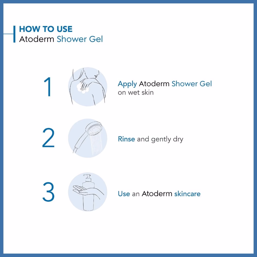 Bioderma Atoderm Shower Gel 200ml 5