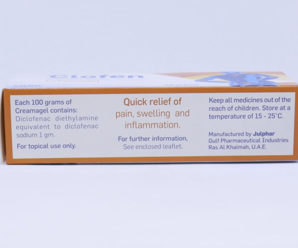 Clofen Creamgel 50g 4