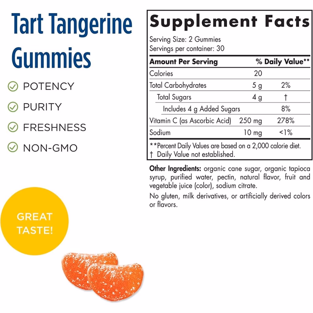 Nordic Naturals Vitamin C Gummies, 60 Gummies 3
